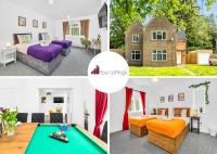 B&B Brampton - Elegant 3 Bedroom Detached House By Your Lettings Short Lets & Serviced Accommodation Peterborough With Free WiFi,Parking - Bed and Breakfast Brampton