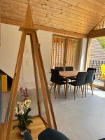 MARYS family friendly Apartments,VISIT RHINE FALLS for FREE if you stay 2 nights, SOHO 95m2 2-Bedrooms 2nd floor & SOUTH BEACH 105m2 3-Bedrooms & LOFT 115m2 3-Bedrooms Suite with Galerie,LOFT Netz 20m2, Pinball, Schaffhausen-Hemmental, Rheinfall 10 km - B&B Sciaffusa