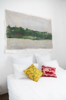 Doppel-/Zweibettzimmer mit Gartenblick