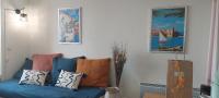 Port-Vendres, Appartement climatisé Vue Mer ! Le port à 3 minutes ! - Chambres d'hôtes Port-Vendres