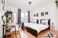 B&B Essen - Green Apartment for 4 - Essen, Kitchen, WIFI, Netflix - Bed and Breakfast Essen