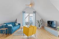 Design-Apartment - Küche - Balkon - Tiefgarage - Ferienwohnung Leinfelden-Echterdingen