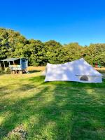 B&B Pickering - Tin and Canvas Glamping Pickering, Carry on Canvas Bell Tent - Bed and Breakfast Pickering