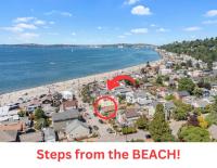 B&B Seattle - ALKI Retreat! Steps-2-BEACH - PARKING - Bed and Breakfast Seattle