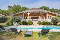 villa piscine chauffée 10pers dans cadre exceptionnel-AG19 - B&B Lacanau