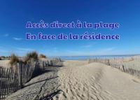 Studio le Vue mer Accès direct à la plage Parking privé Clim belle terrasse - Bed and Breakfast