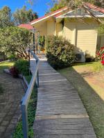 Cabaña con vistas al jardín