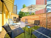 B&B Amiens - Chill & Sun - Terrasse extérieure - Parking - Wifi - 4p - Bed and Breakfast Amiens