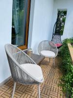 Estudio con terraza