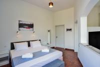 Dreibettzimmer mit Bergblick