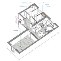 A 10 minutes à pied du stade de France , 35 m2 très cosy refait à neuf - Chambres d'hôtes Saint-Denis