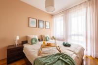 B&B Warsaw - ~Comfortify~ Kingsize Bed, A/C, Wifi, Skylineview - Bed and Breakfast Warsaw