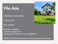 VILA ADA - 4 Cosy Apartments - B&B Lubiana