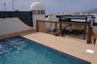 ÁTICO TERESA BORA PALM, PISCINA PRIVADA CLIMATIZABLE 250m playa - B&B Vera