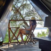 LJUBAC GLAMPING BELL TENT Robinson - B&B Ljubač