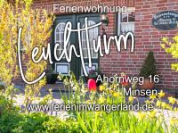 B&B Norderaltendeich - Ferien im Wangerland Ferienwohnung LEUCHTTURM Minsen Schillig Hund Pool Sauna - Bed and Breakfast Norderaltendeich