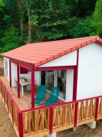 Chalet avec piscine, climatisation & vue de 2 à 6 personnes - Hasparren - Pays Basque - Chalet Ibaia - B&B Hasparren