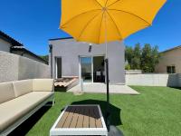 Appartement Souplex Jardin proche autoroute, plages et attractions, Wifi - TV, calme - Chambres d'hôtes Bessan