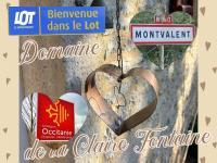 Le Domaine de la Claire Fontaine Gîtes -chambres d'hôtes - Chambres d'hôtes Montvalent