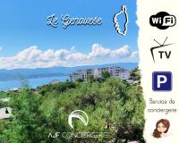 B&B Ajaccio - Appart'hotel grande terrasse vue mer - Bed and Breakfast Ajaccio