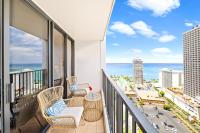 Gorgeous Condo with Ocean View, Near Beach, Free Parking - Bed and Breakfast Honolulu