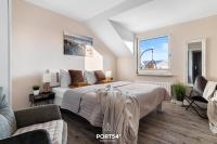 Apartment mit Balkon