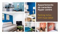 B&B Niort - Appartements de caractère centre - WIFI - PARKING - Bed and Breakfast Niort