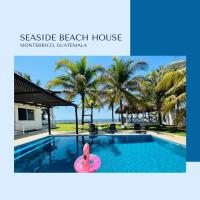 Seaside Beach House, Monterrico - Ferienwohnung Santa Rosa