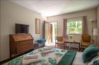 Kamer met Kingsize Bed en Uitzicht op de Tuin