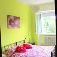 Doppel-/Zweibettzimmer mit Bergblick