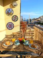 Beach flat with terrace - B&B