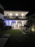 Sounio - Waterfront Luxury Spa Villa Pounta Zeza 170 sqm on Private Beach - B&B Káto Soúnion
