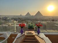 Pyramids View& Grand Museum With Jacuzzi On Eleven Floor & Roof Restaurant - B&B Il Cairo