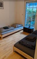 Apartment mit Gartenblick