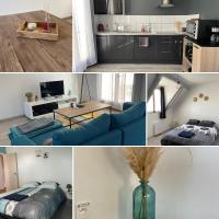 Maison Mitoyenne avec cour + parking - Ferienwohnung Sainte-Savine