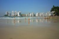 100m Praia Pitangueiras 3Q com Ar Churrasqueira 2 Vagas LP20 - Ferienwohnung Guarujá
