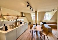 B&B Löbau - Idyllisch zentral - Großes Apartment mit historischem Flair und Bergpanorama - Bed and Breakfast Löbau