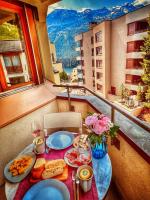 B&B St. Moritz - Wasserfall - Zentrum - Balkon - Seeblick - Küche - Bed and Breakfast St. Moritz