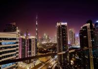 Luxury Studios with Burj Khalifa View - Marquise Square Tower - Ferienwohnung Dubai