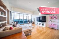 B&B Adélaïde - Spark Penthouse The Aria Apartments with Carpark - Bed and Breakfast Adélaïde