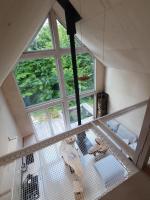 Schody do wody Domek z linią brzegową Kaszuby sauna goraca balia - Chambres d'hôtes Roztoka