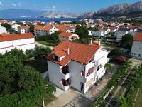 Apartments Mirjana Fičor-Baška with balcony and view - B&B Baška