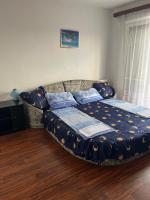 Chambre Double avec Balcon (2 Adultes + 1 Enfant)