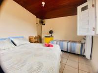 Dreibettzimmer mit Bergblick