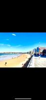 Ático con terraza, vistas al mar y parking en playa de S Lorenzo - Chambres d'hôtes Gijón