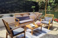 Rosa de Ciudad. Chalet céntrico con mucha intimidad - B&B Santander