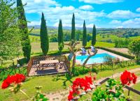 B&B Chiusdino - Agriturismo Galgani - Historical Medieval House with Exclusive Pool and Park - Bed and Breakfast Chiusdino