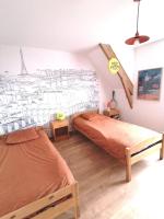 Chambre Triple avec Salle de Bains Privative