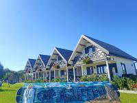 Domki Anielski Zakątek J&R nad Bałtykiem DELUX z balią ogrodową z jacuzzi i klimatyzacją - Chambres d’hôtes