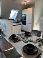 Moderne Galerie-Wohnung! Zentral-A8-B17 WIFI - Chambres d’hôtes Gersthofen